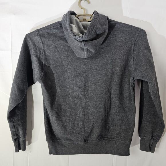 Champion Pullover Sweatshirt Hoodie Adult Medium Gray Hooded Pocket Athletic - Picture 5 of 10